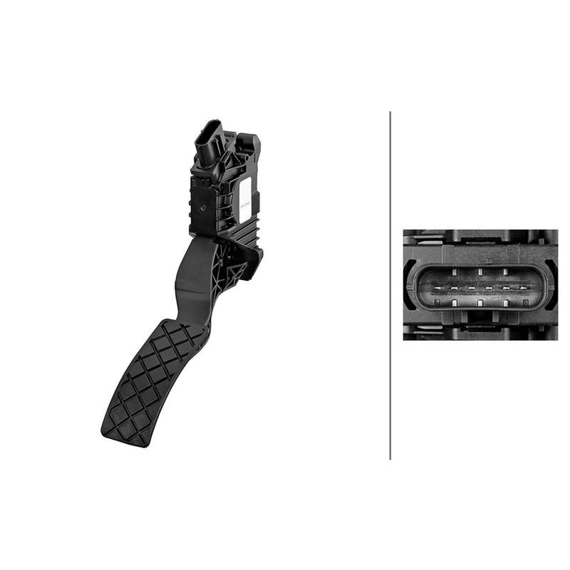 Hella Accelerator Pedal Position Sensor 6PV 312 075-311