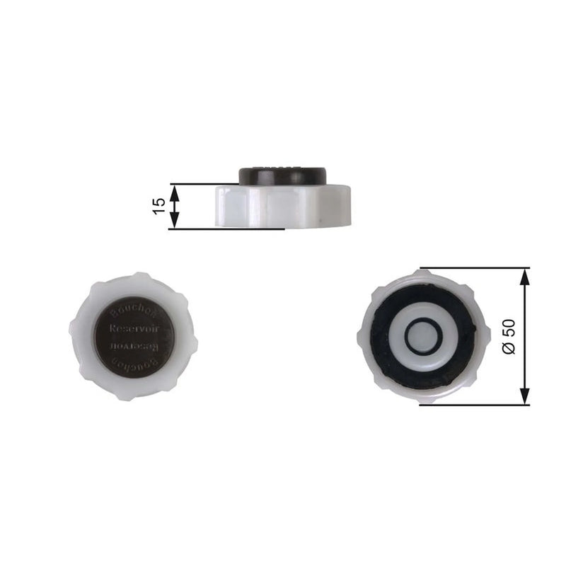 Gates Coolant Expansion Tank Cap RC222