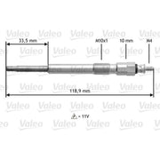 Valeo Diesel Engine Glow Plug 345152