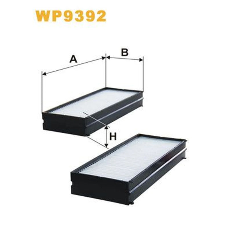 WIX Cabin Air Filter (Pollen Filter) WP9392