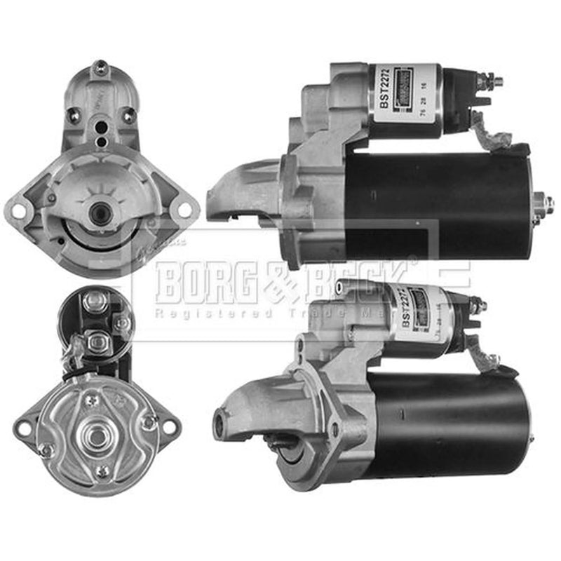 Borg & Beck Starter Motor 12V 1.8kW 9 Teeth BST2272