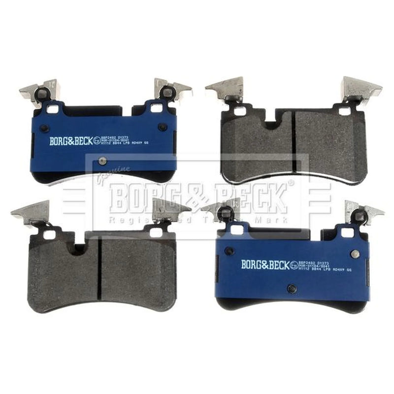 Borg & Beck 4 x Rear Brake Pad Set BBP2482