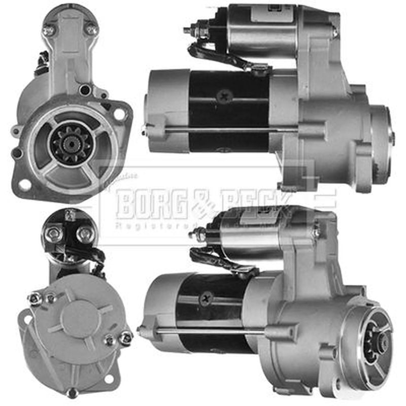 Borg & Beck Starter Motor 12V 2.2kW 10 Teeth BST2601