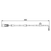 Bosch Brake Pad Wear Sensor Front 1 987 474 958