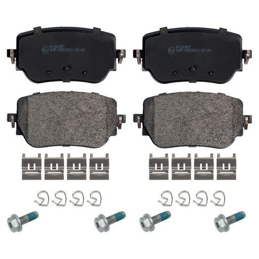 Blueprint ADBP420076 Brake Pad Set Rear Fits Mercedes-Benz A-Class B-Class Blueprint - Town Parts
