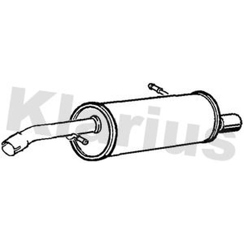 Klarius Box With Tail Pipe Rear CN612Q