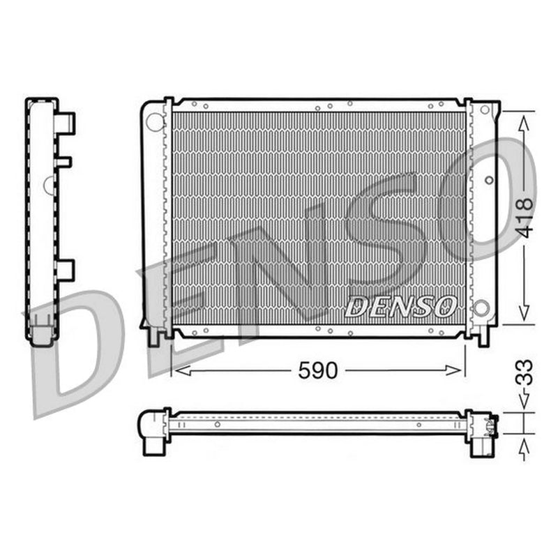 Denso Engine Radiator DRM33031