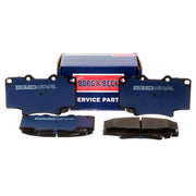 Borg & Beck 4 x Front Brake Pad Set BBP1442