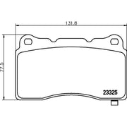 Mintex Front Brake Pad Set MDB3117