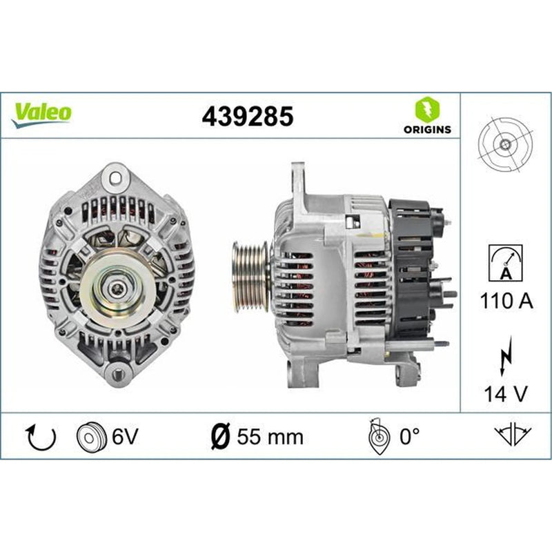 Valeo Car Alternator 12V 439285