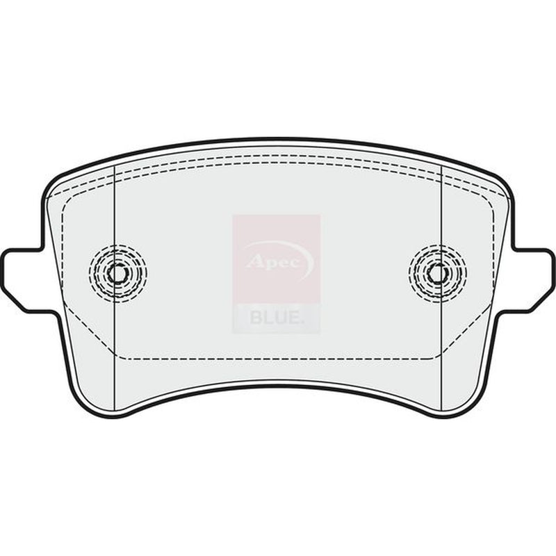 Apec Rear Brake Pad Set PD3310