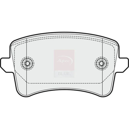 Apec Rear Brake Pad Set PD3310
