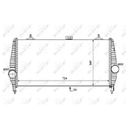 NRF Intercooler (Charge Air Cooler) 30194