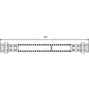 Apec Brake Hydraulic Hose Line Rear HOS3308