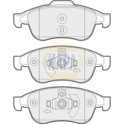 NAPA Front Brake Pad Set NBP1376