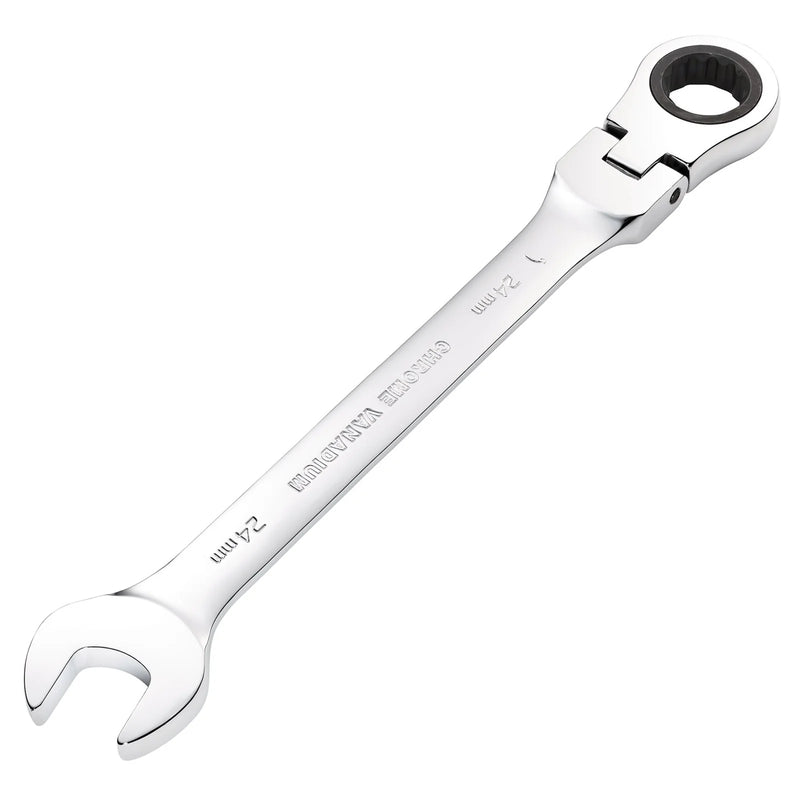 Draper HI-TORQ® Metric Flexible Head Ratcheting Spanner - Multiple Lengths