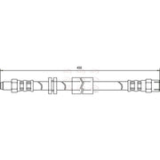 Apec Brake Hydraulic Hose Line Front HOS3194