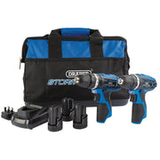 Draper Storm Force 10.8V Power Combi Drill & Rotary Drill Set