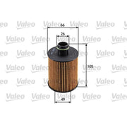 Valeo Engine Oil Filter 586562