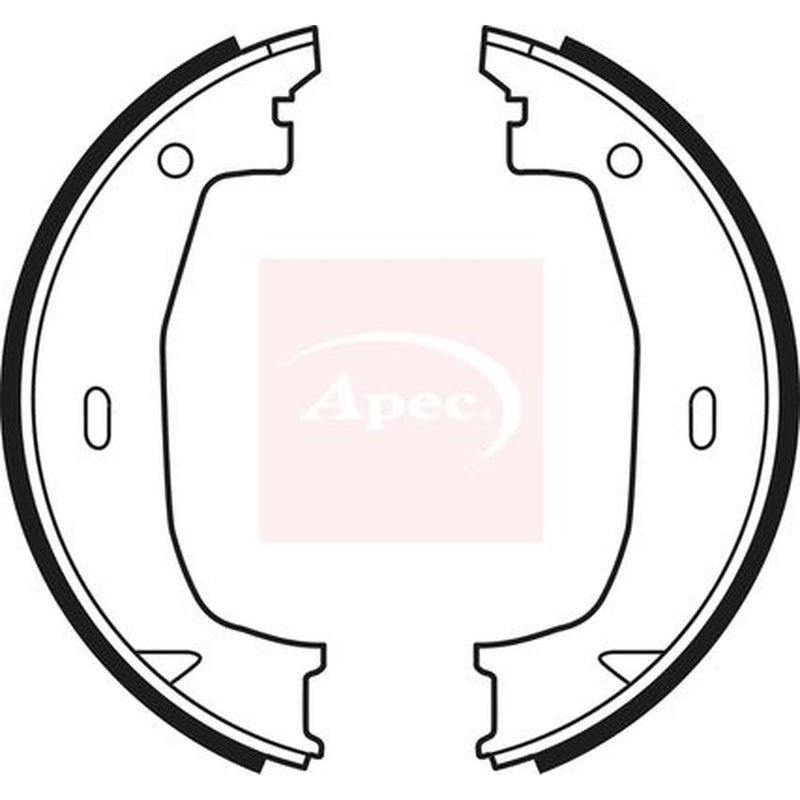 Apec Parking Brake Shoe Set SHU622
