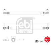 Febi Inner Rack End Right Joint Rear 175161