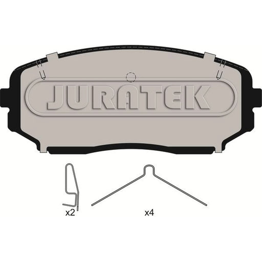 Juratek Front Brake Pad Set JCP8572