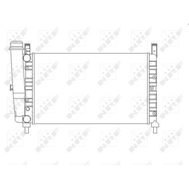 NRF Engine Radiator 54701