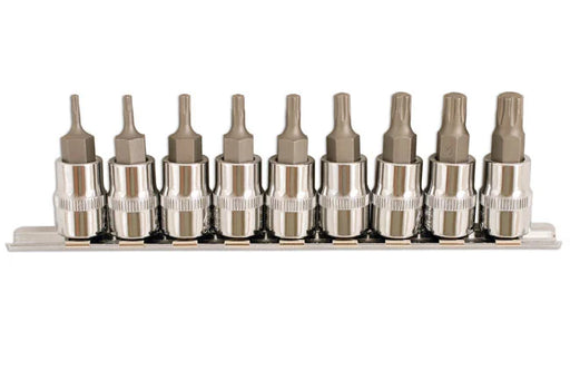 Laser Tools Torx Plus® Socket Bit Set 3/8"D 9pc - PL