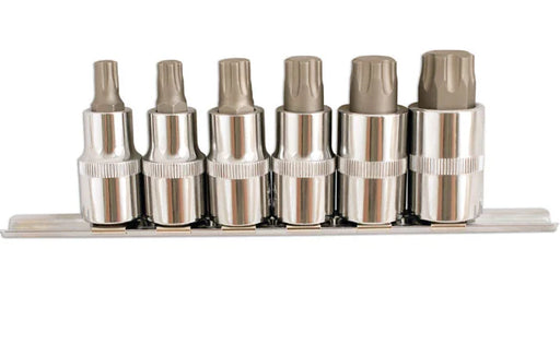 Laser Tools Torx Plus® Socket Bit Set 1/2"D 6pc - PL
