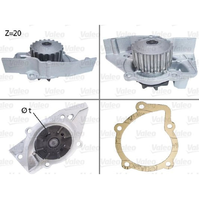 Valeo Engine Cooling Water Pump 506029