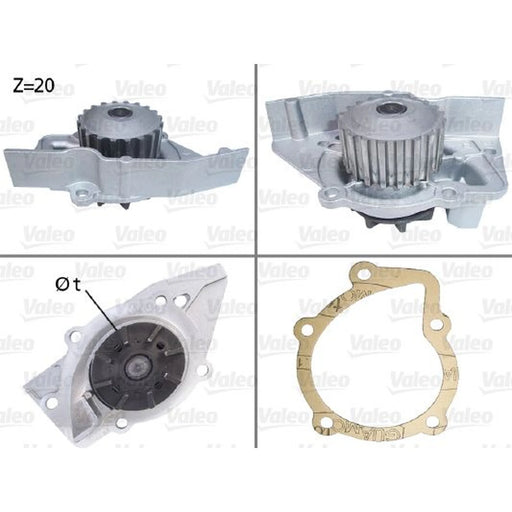 Valeo Engine Cooling Water Pump 506029