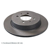 Blue Print 2 x Solid Rear Brake Discs ADG04316