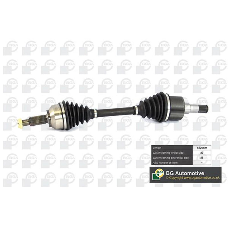 BGA CV Drive Shaft Driveshaft Front Left DS2303L