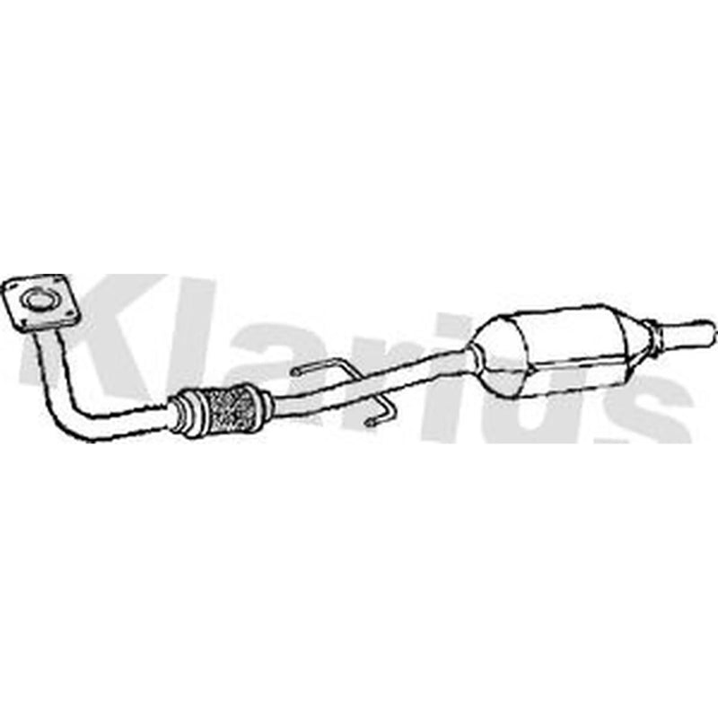 Klarius Catalyst Type Approved With Pipe Front 321389