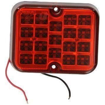 12v Red LED Fog Light Lamp Unit By Ring E Approved Car Van Truck Town Parts  - Town Parts