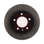 Apec 2 x Solid Rear Brake Discs DSK2163