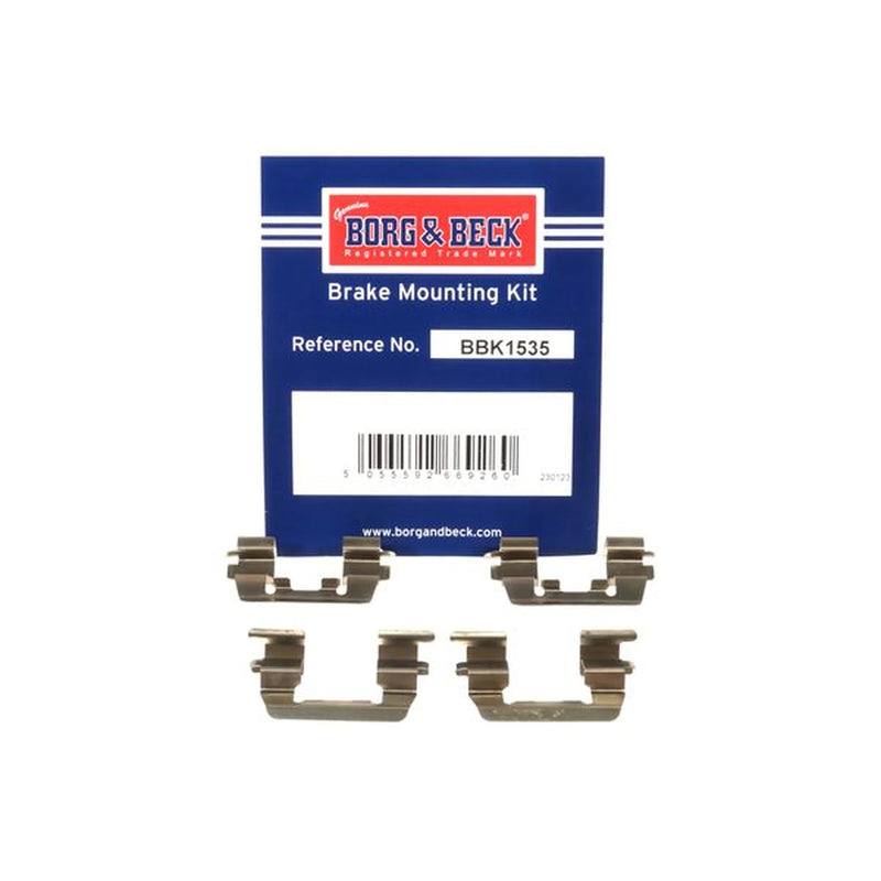 Borg & Beck Brake Pad Accessory Fitting Kit Front BBK1535