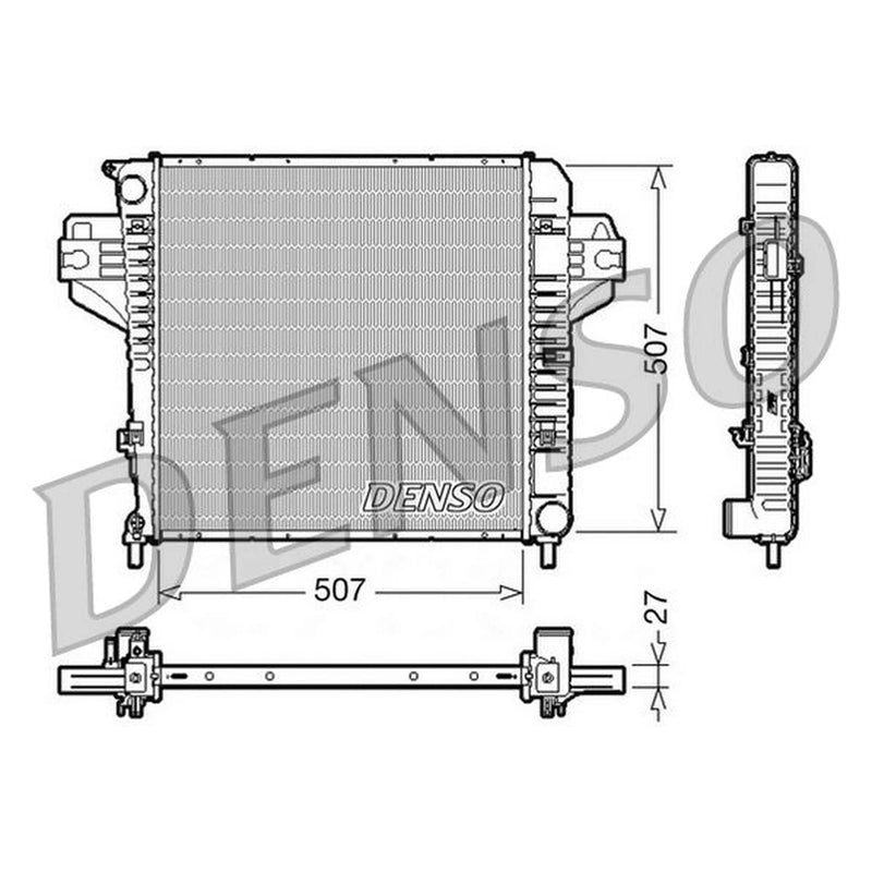 Denso Engine Radiator DRM06030