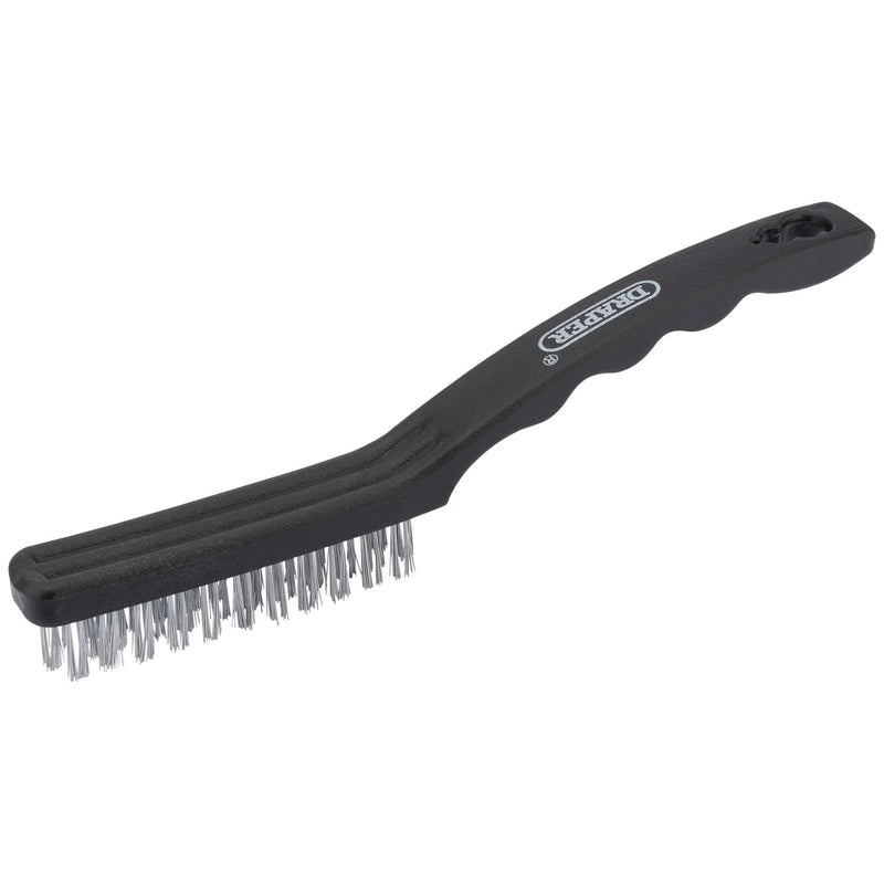 Draper Stainless Steel Fill Brush 230mm for Aggressive Cleaning
