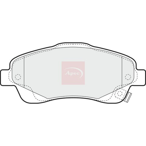 Apec Front Brake Pad Set PAD1333