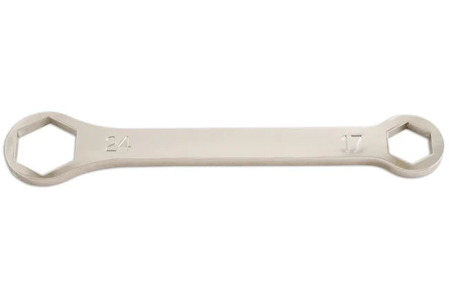 Laser Tools Racer Axle Wrench 17mm/24mm - PL