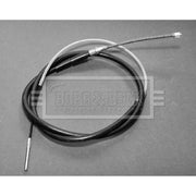 Borg & Beck Handbrake Cable Left Rear BKB1001