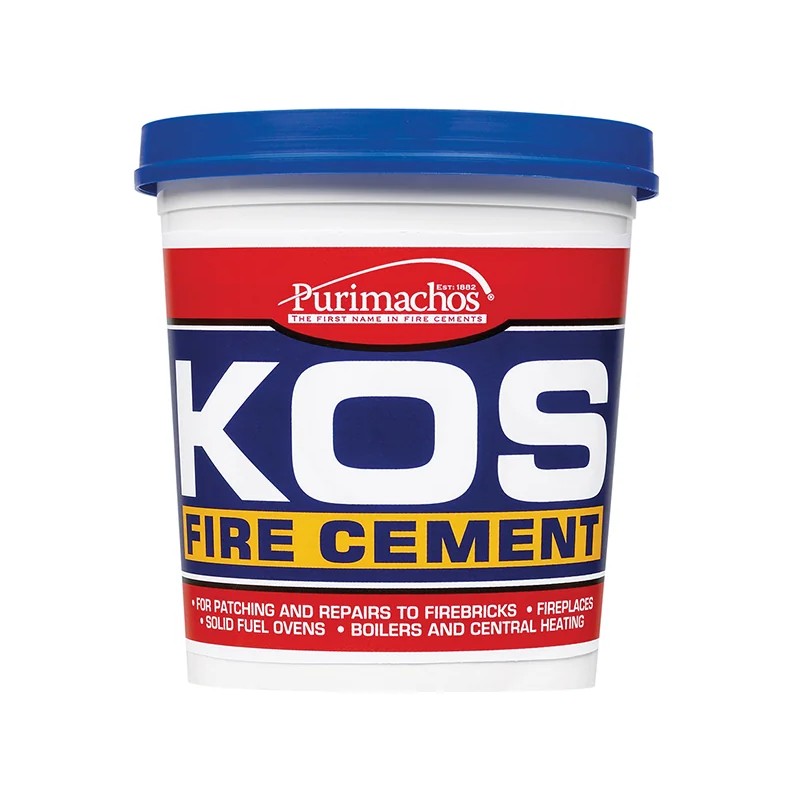 Everbuild Sika KOS Fire Cement Black 500g - 484673