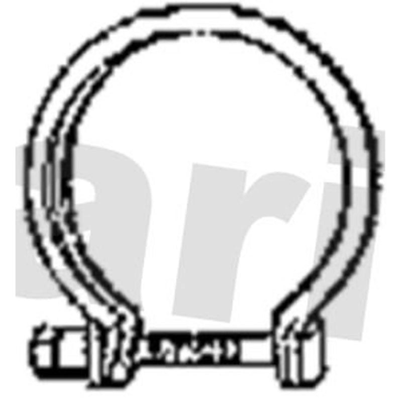 Klarius Exhaust System Clamping Piece OD ID Wide 431110