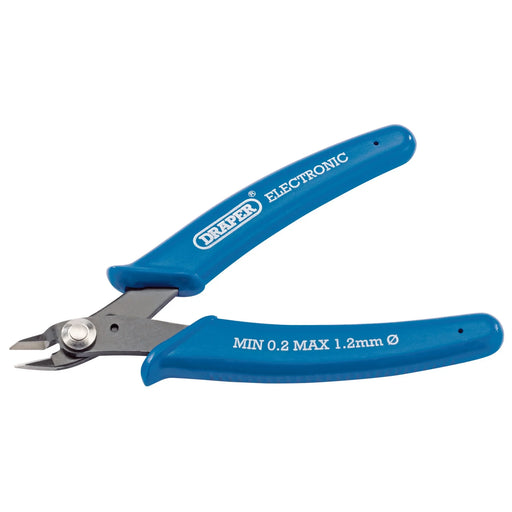 Draper Thin Jaw Electronics Nippers 130mm Cutting Tool