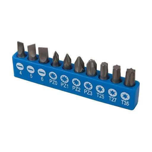 Silverline Angle Screwdriver Bit Holder Set 12pce 12pce Silverline  - Town Parts