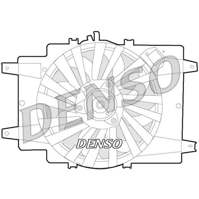 Denso Engine Cooling Fan DER01008