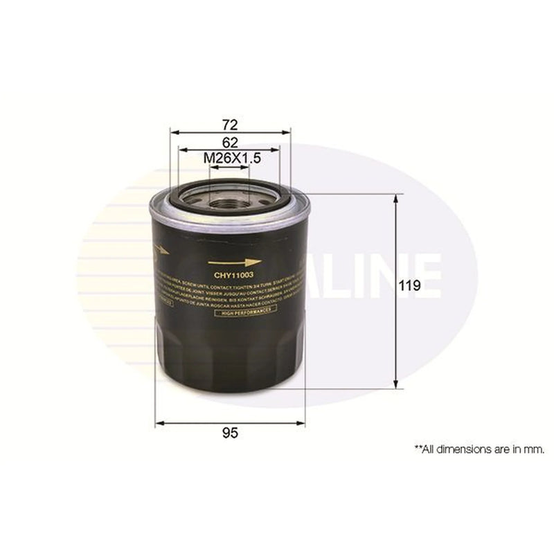 Comline Engine Oil Filter CHY11003