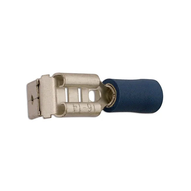 Connect Blue Piggyback Terminal 6.3mm 100pc - CPL