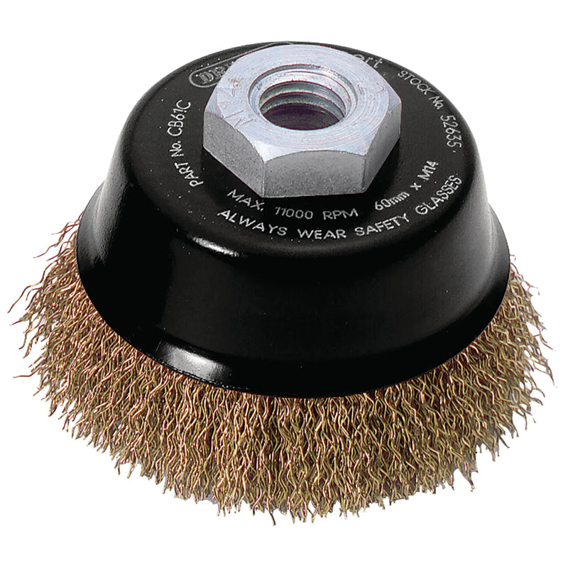 Draper Expert Wire Cup Brush, M14, Industrial Quality